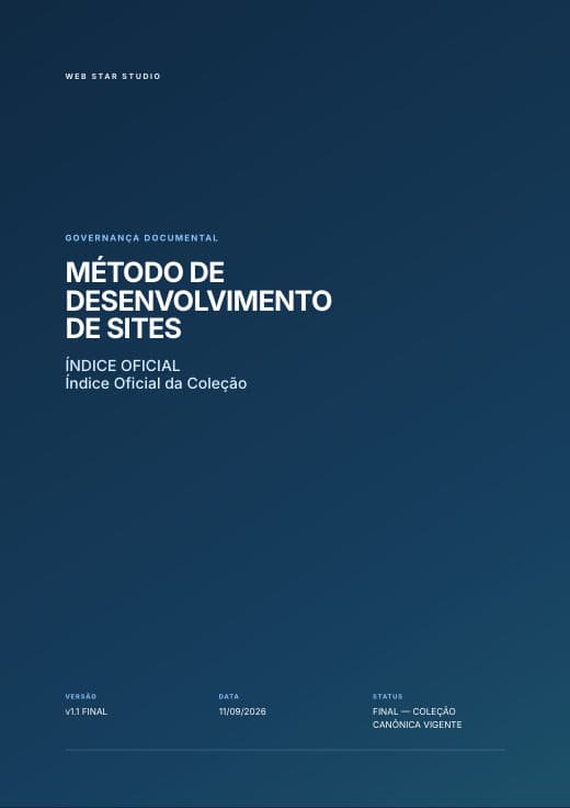 Primeira página de Índice