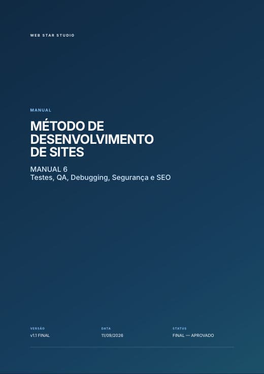 Primeira página de Manual 6