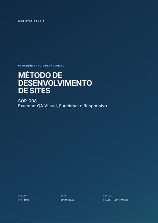 Primeira página de SOP-008